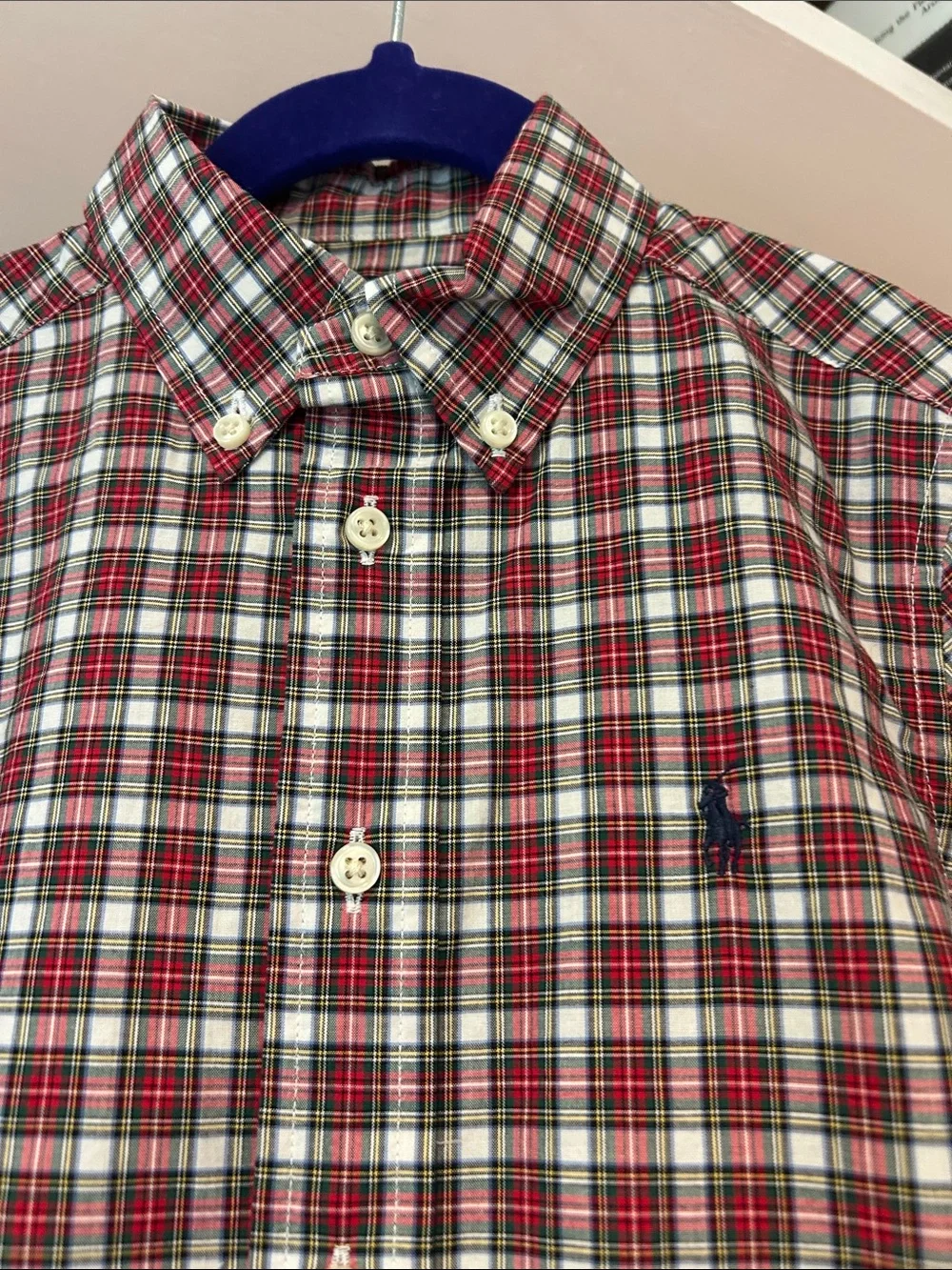 Ralph Lauren handsome tartan